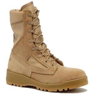Men's Tan Tactical Lace-Up Boot - Durable Field Style